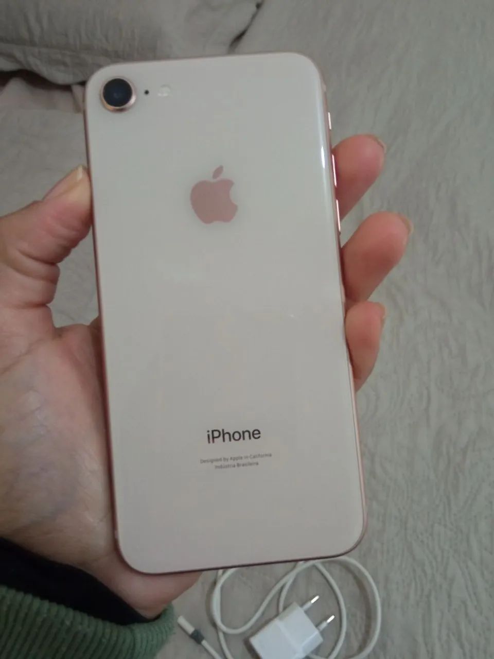 iPhone 8+ carregador+ cases - Foto 3