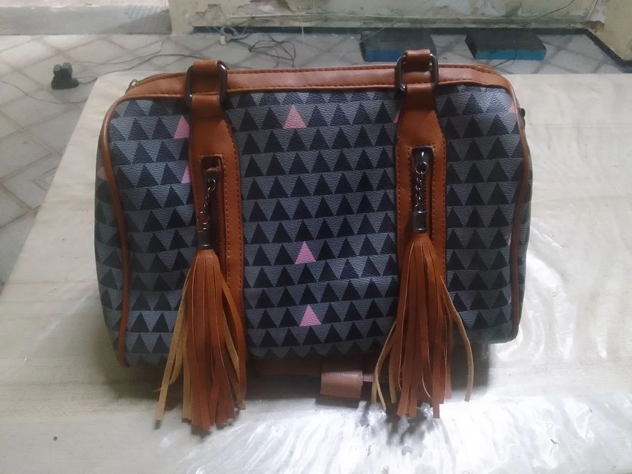 Bolsa feminina com carteira - Foto 3