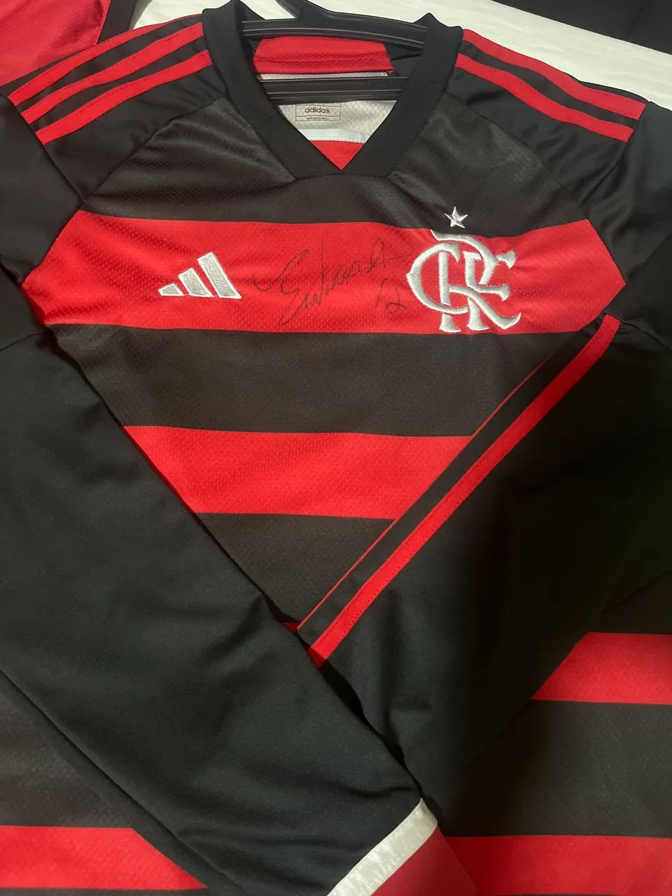 2 Camisas autografadas Flamengo  - Foto 2