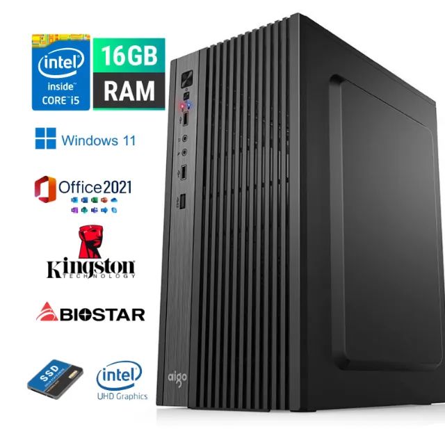 Computador I5 + 16 Gb Ram + SSD 240GB 