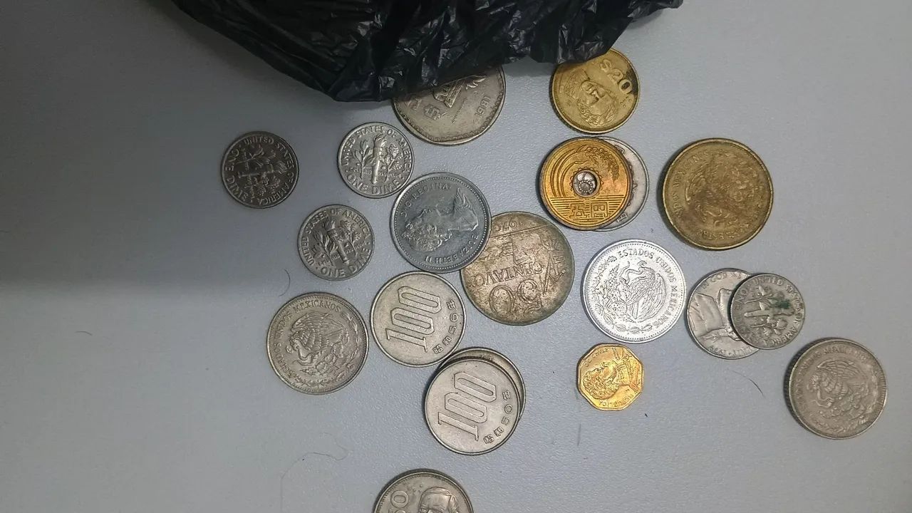 Moedas antigas 