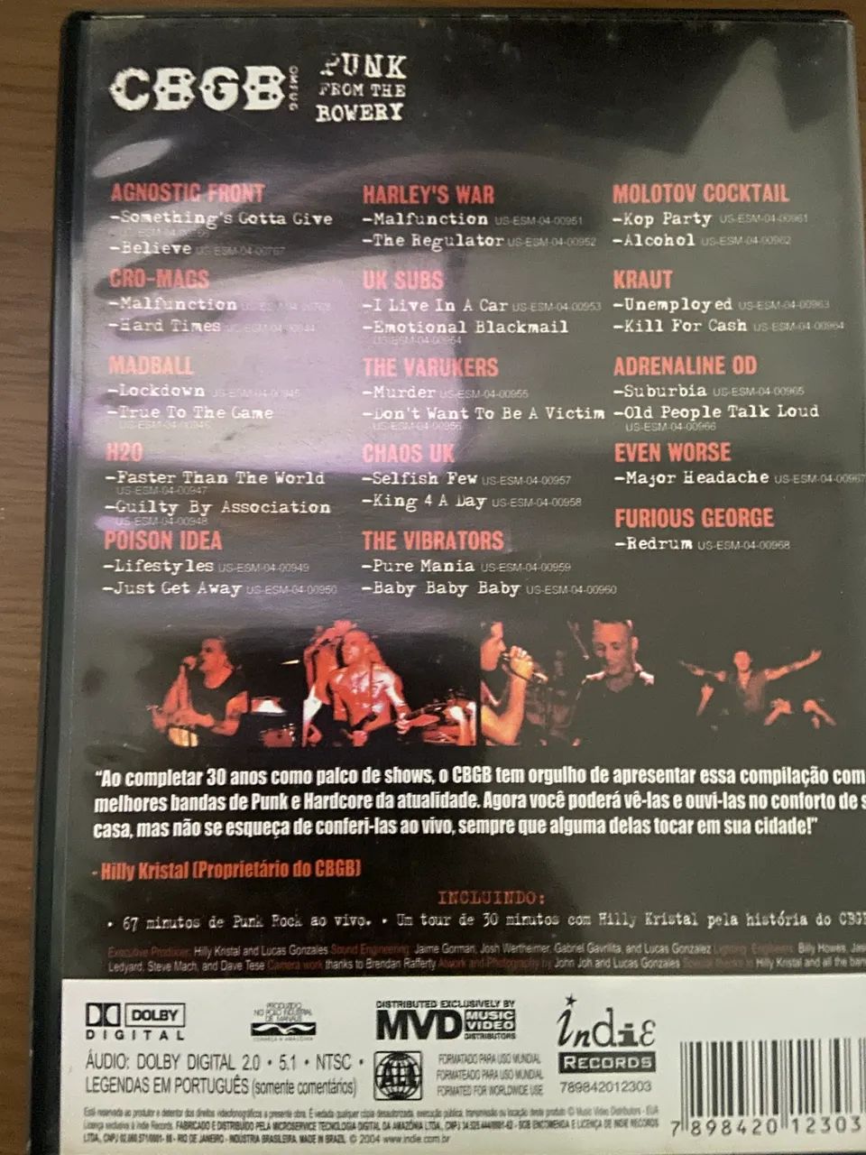 DVD CBGB Punk from the Bowery - Foto 2