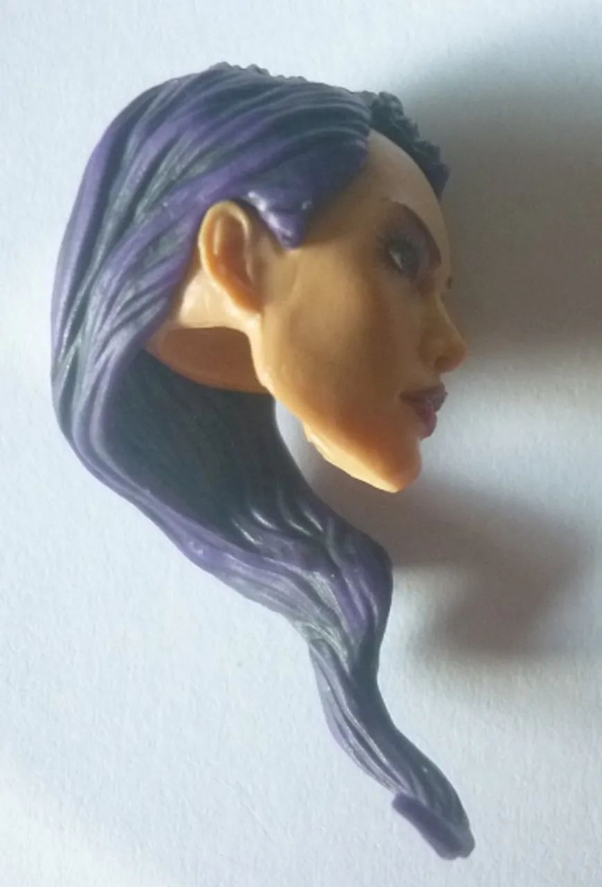Marvel Legends Head (Cabeça) Psylocke X-men 60th Hasbro - Foto 2