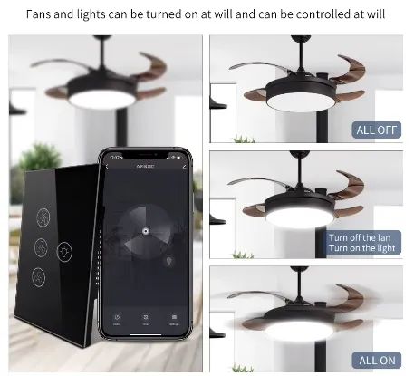 Interruptor Smart para ventilador de teto - Foto 3