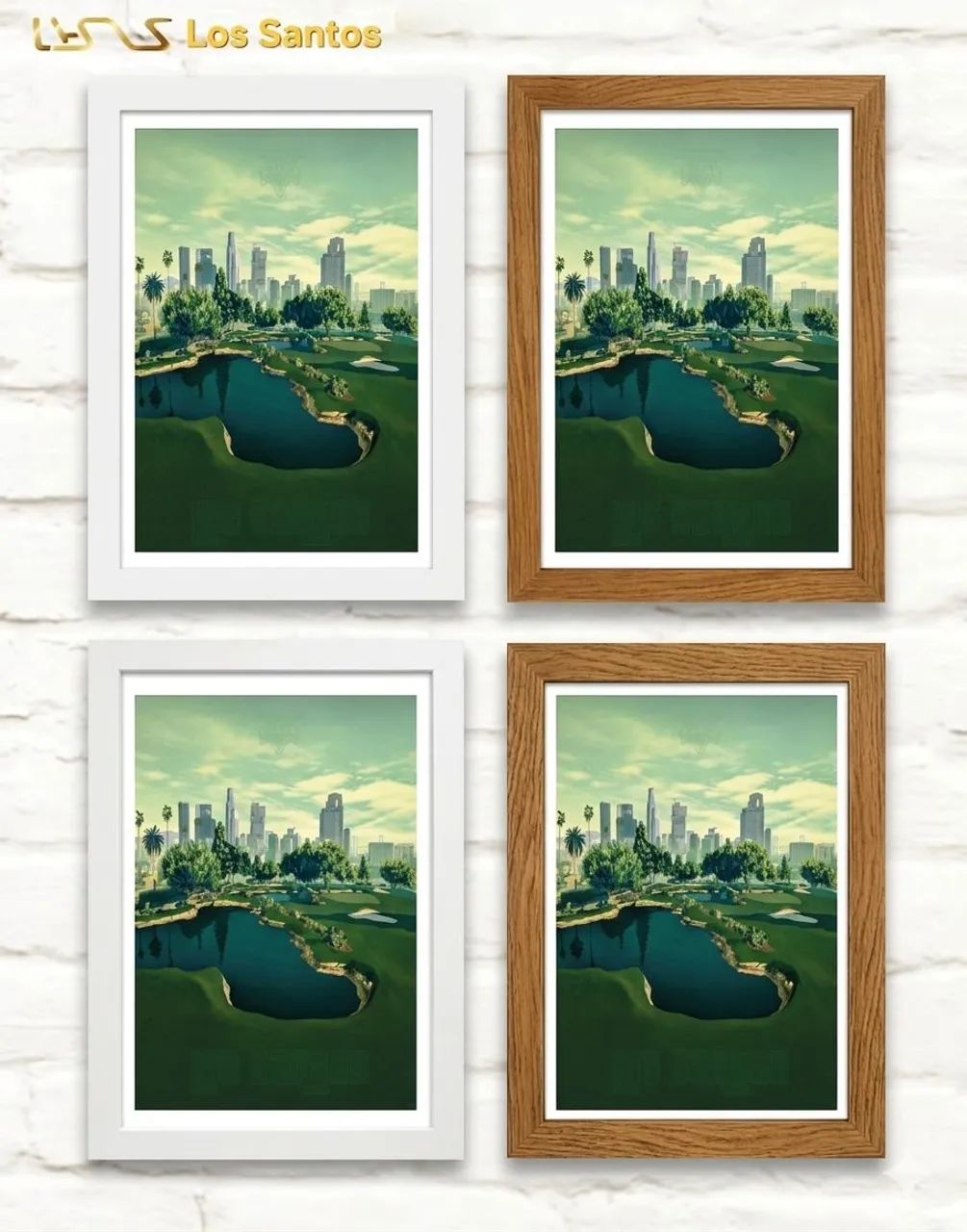 quadro LOS SANTOS gta v - Foto 3