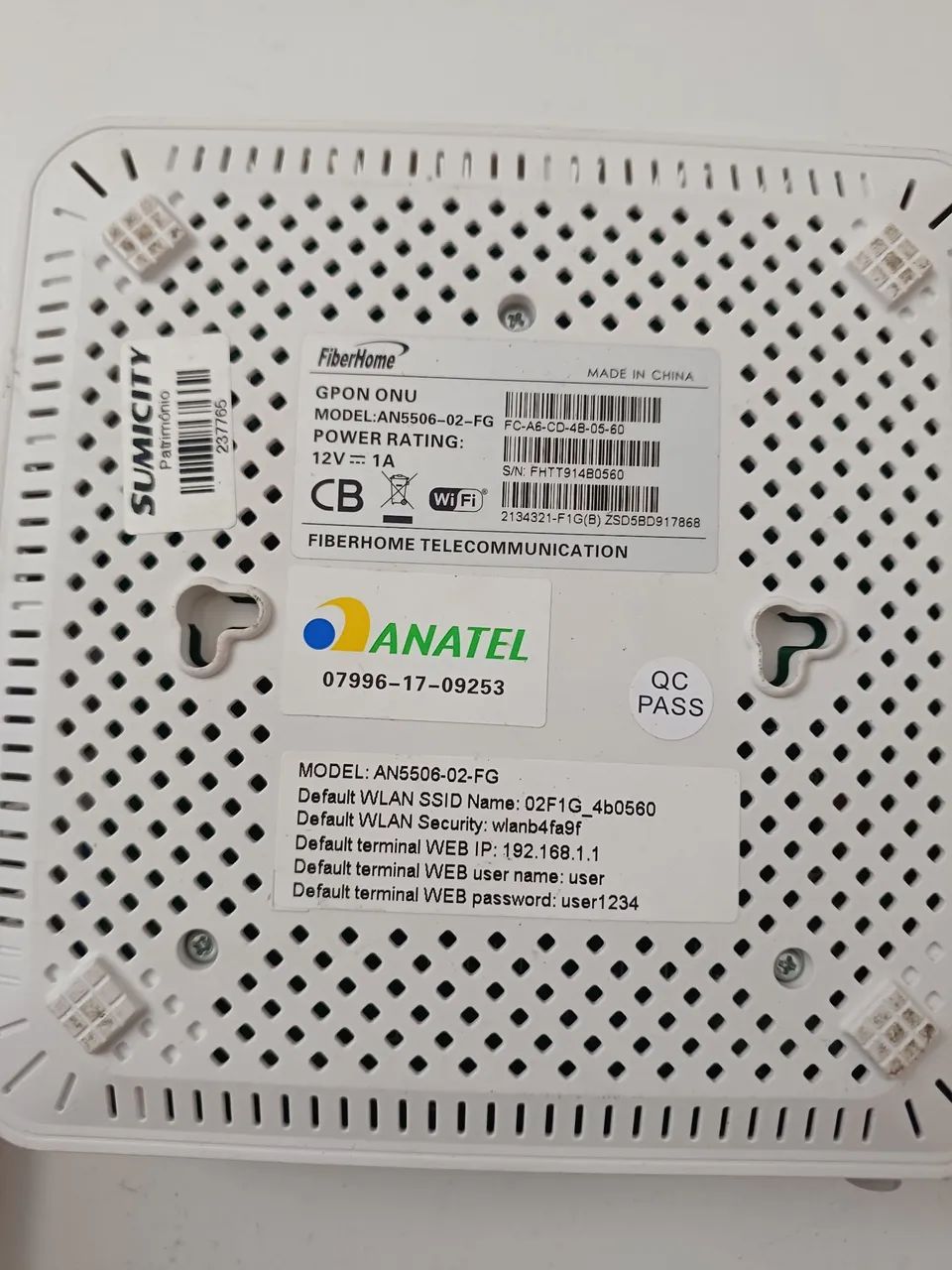 Modem gpon fiber home branco  - Foto 2