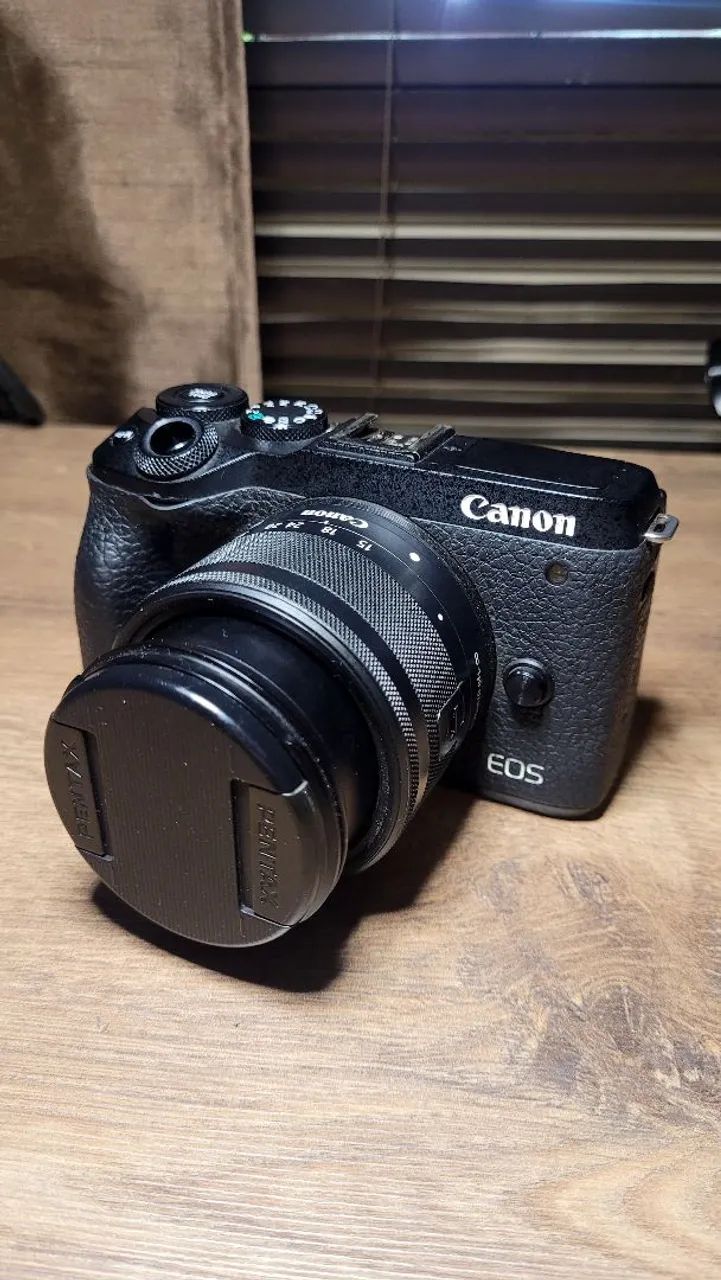 Canon m6 mark 2 lente e conversor - Foto 2