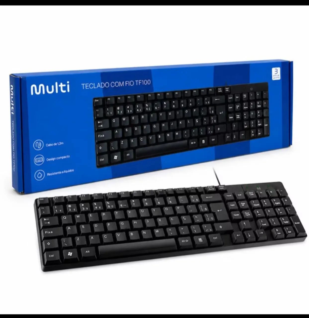 Teclado usb Multilaser TF600 