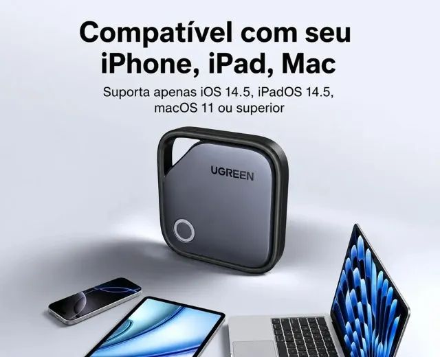 Rastreador Ugreen Air Tracker Tag, Bluetooth 5.0 - Preto - Foto 3