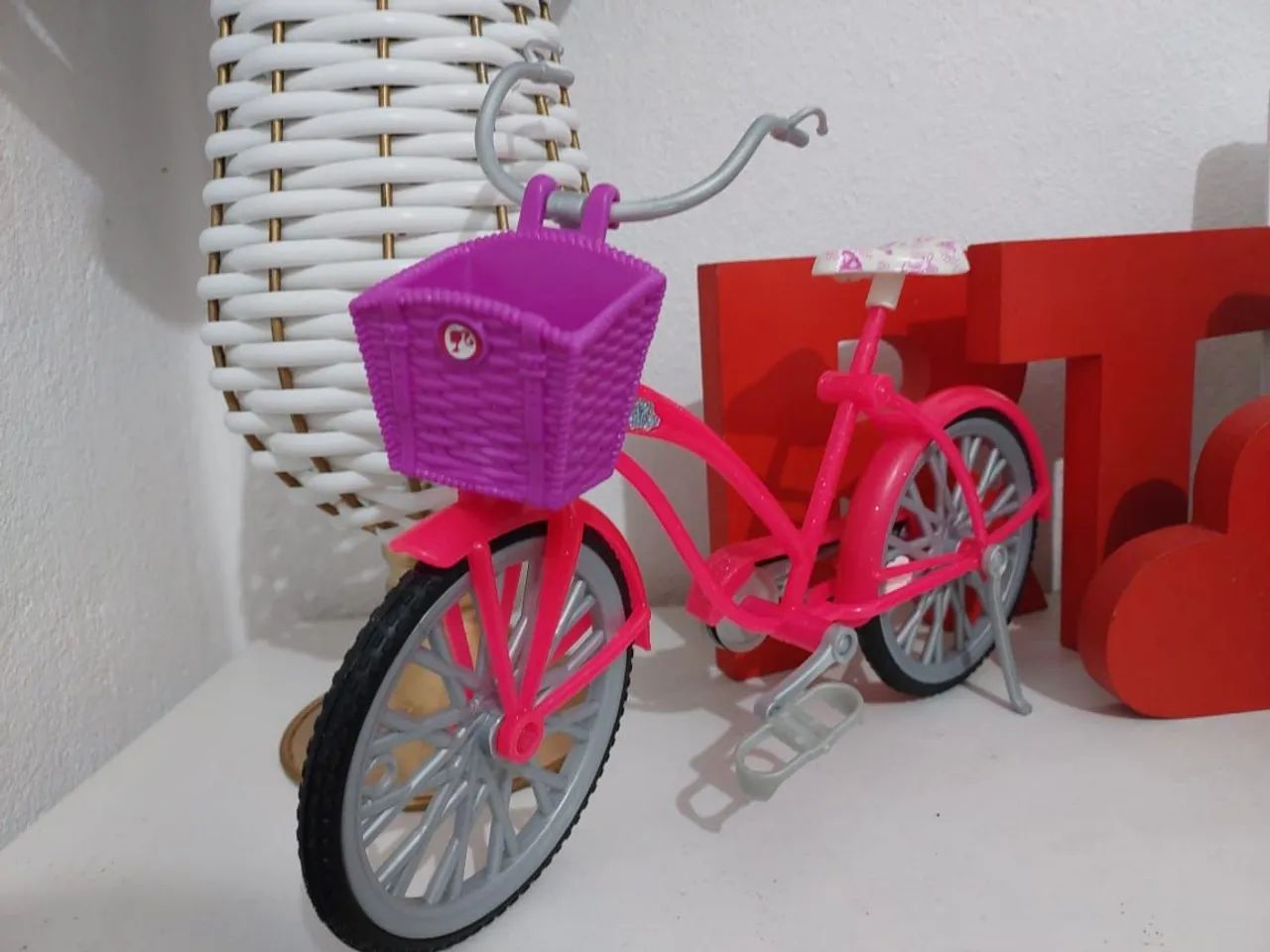 BICICLETA PARA BONECA BARBIE