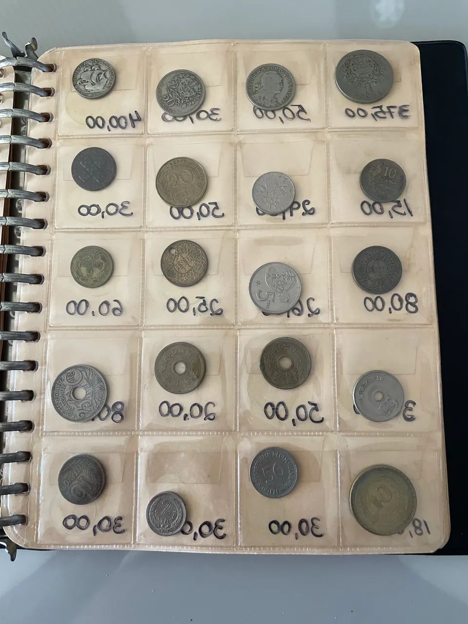 ÁLBUM DE MOEDAS ANTIGAS #NUMISMÁTICA  - Foto 2
