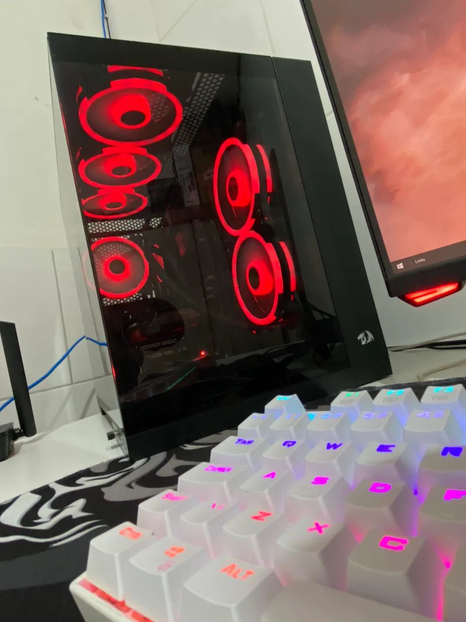 Setup GAMER- PC+Monitor+cadeira+teclado - Foto 3