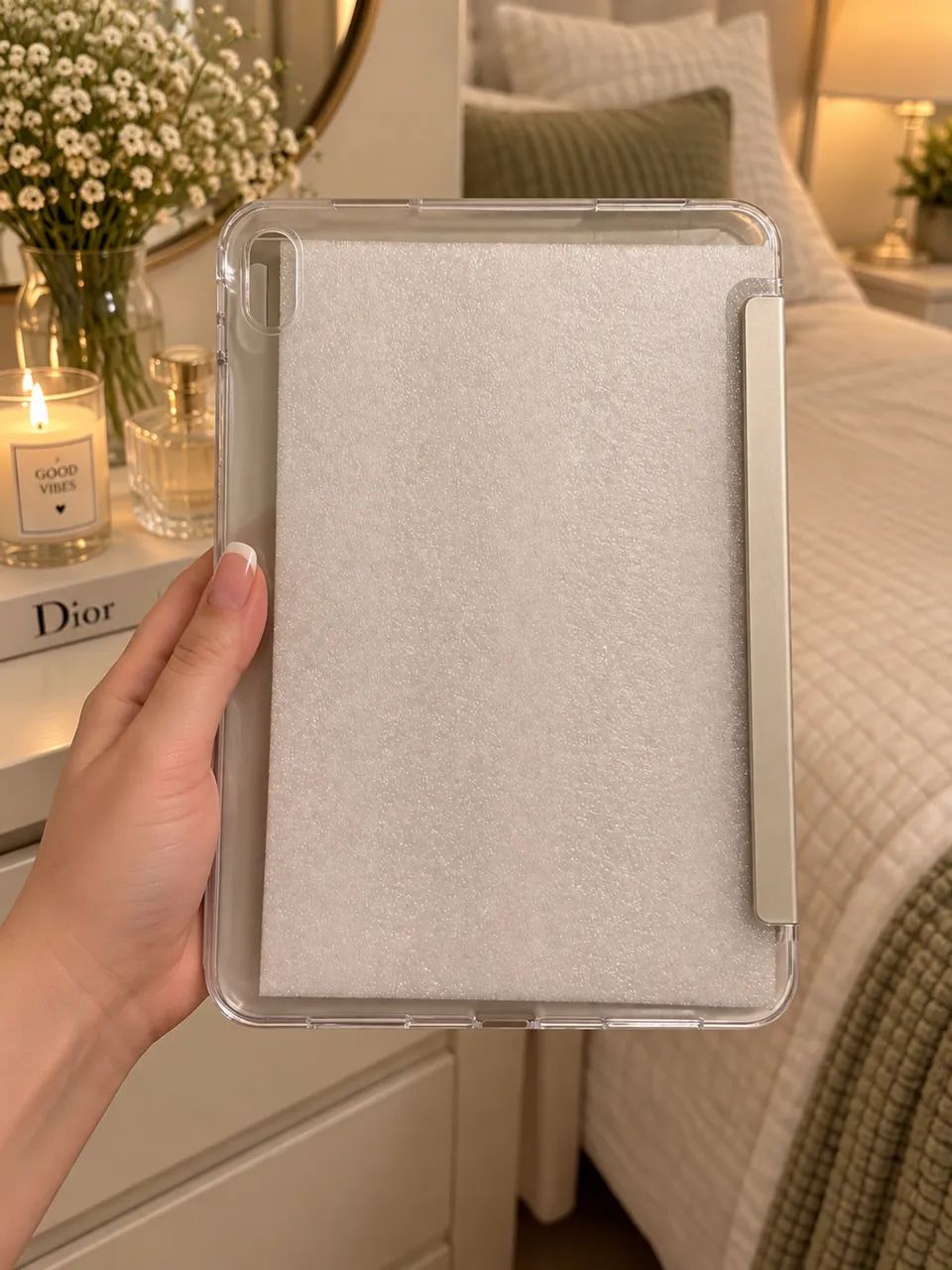 Capa JETech iPad A16 / iPad 10ª e 11ª Geração Prata - NOVA - Foto 3