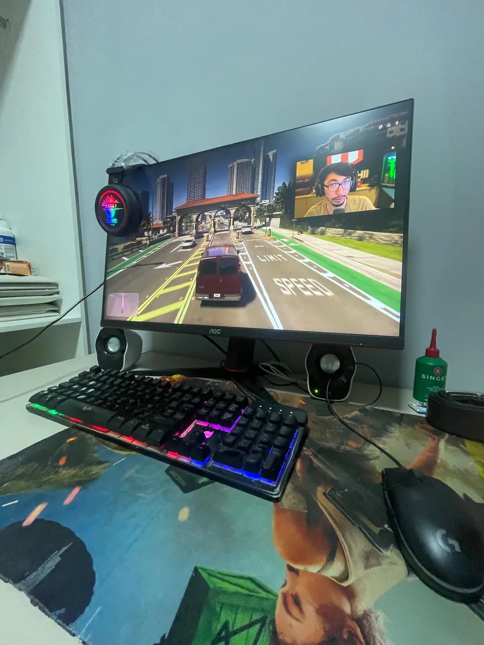 Pc Gamer Completo Ryzen 7 5800X3D, Rx 6700XT