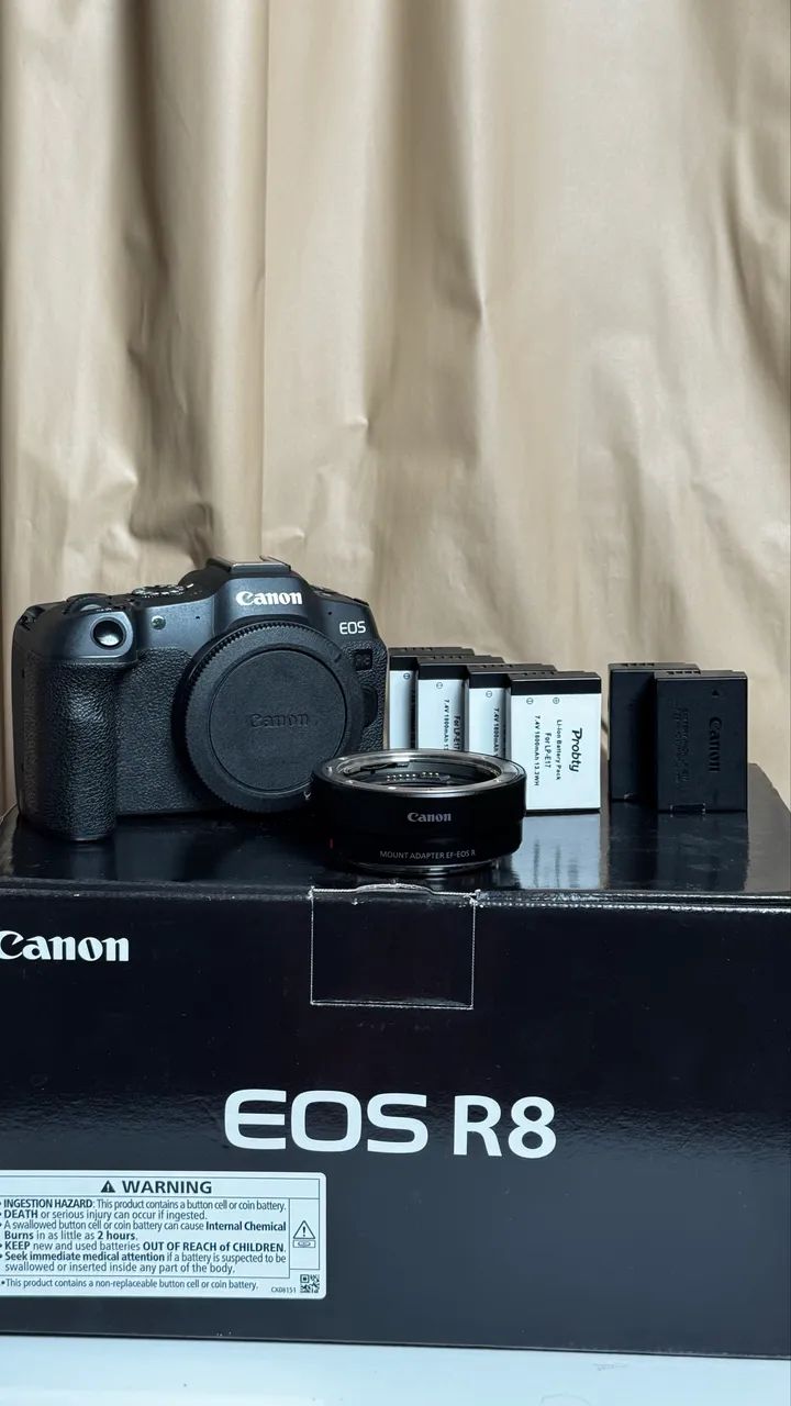 Kit de camera canon R8 