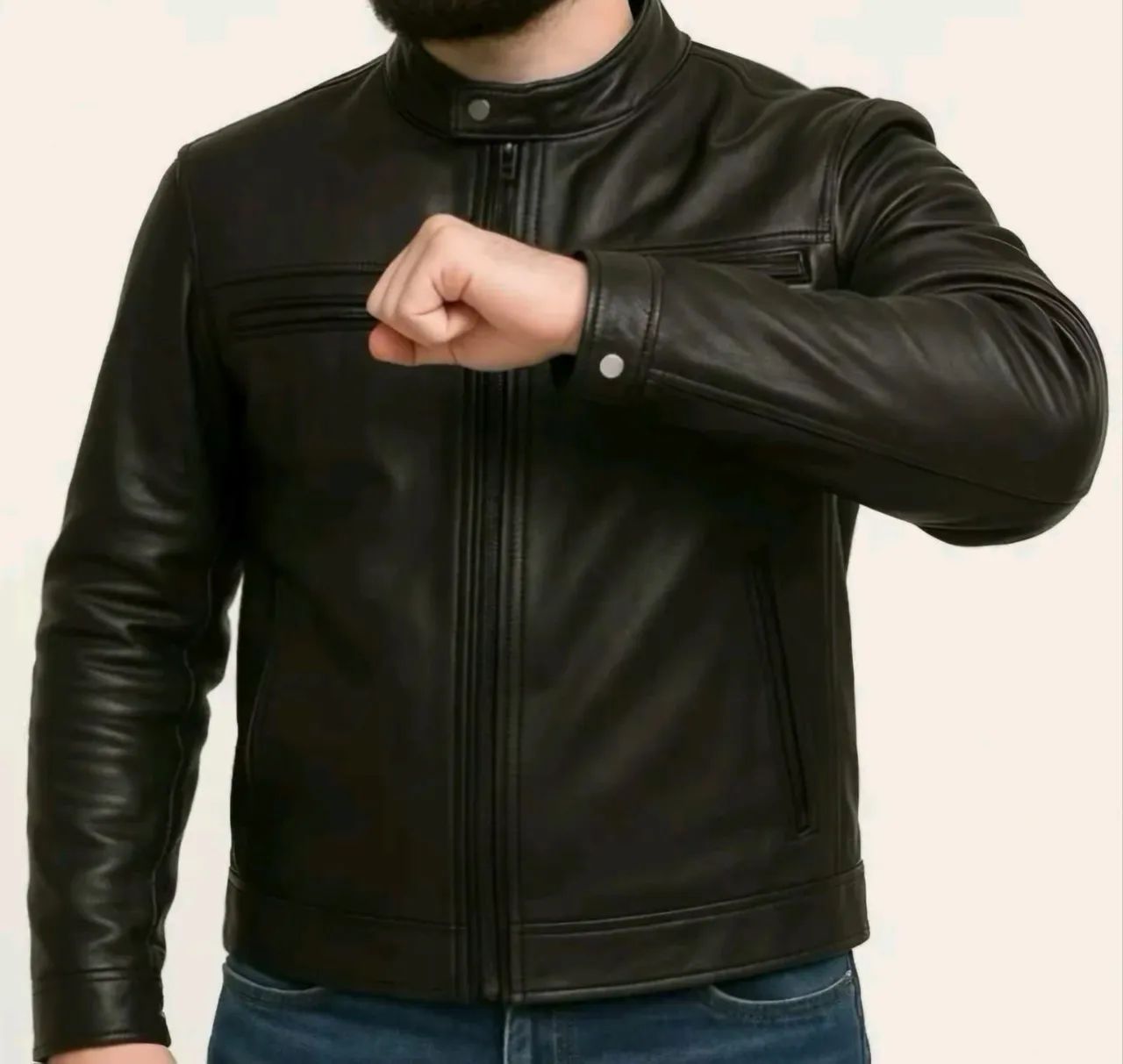 JAQUETA DE COURO (M)