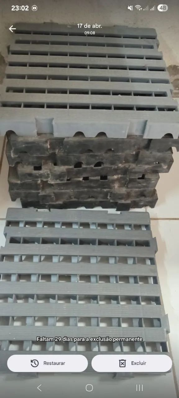 Palete de plastico resistente
