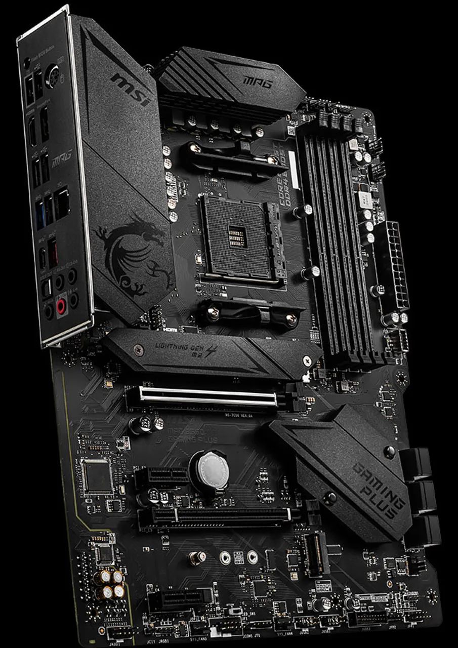 MSI B550 GAMING PLUS 中古 placa mãe msi b550 gaming plus - Periféricos e Acessórios de