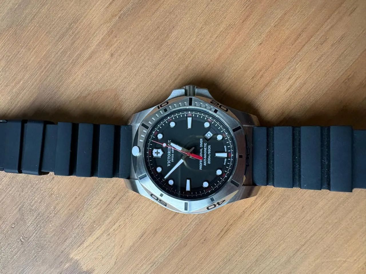 Relógio Suíço Victorinox Profissional Diver 45 mm - Foto 5