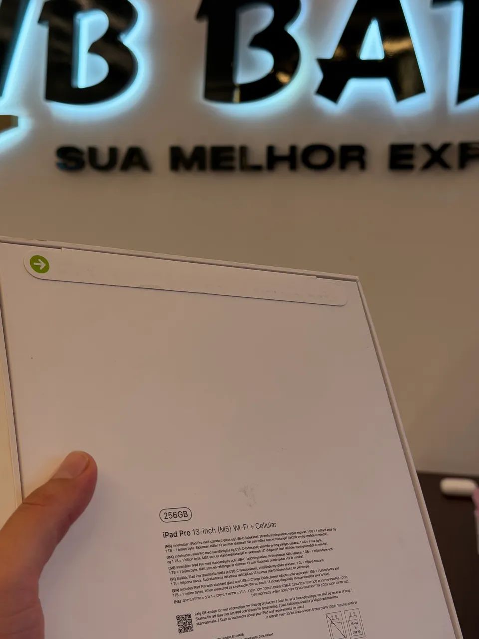 iPad Pro m5 256gb 13 polegadas Wi-Fi+Cell Novo Lacrado | Loja