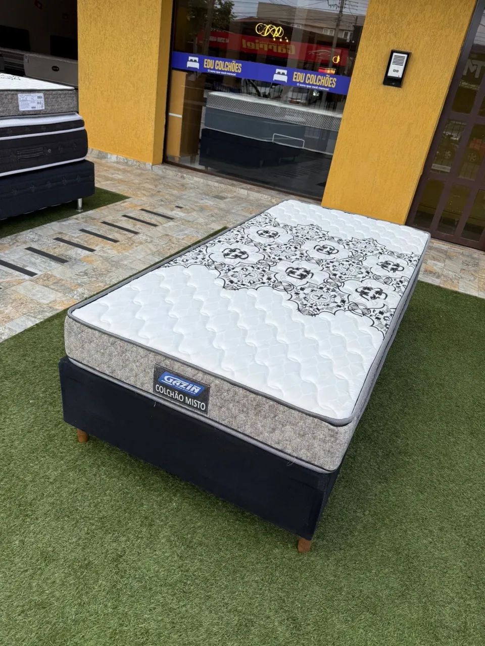 Colchão de Solteiro D28 + base Box - Entrego HOJE!  - Foto 5