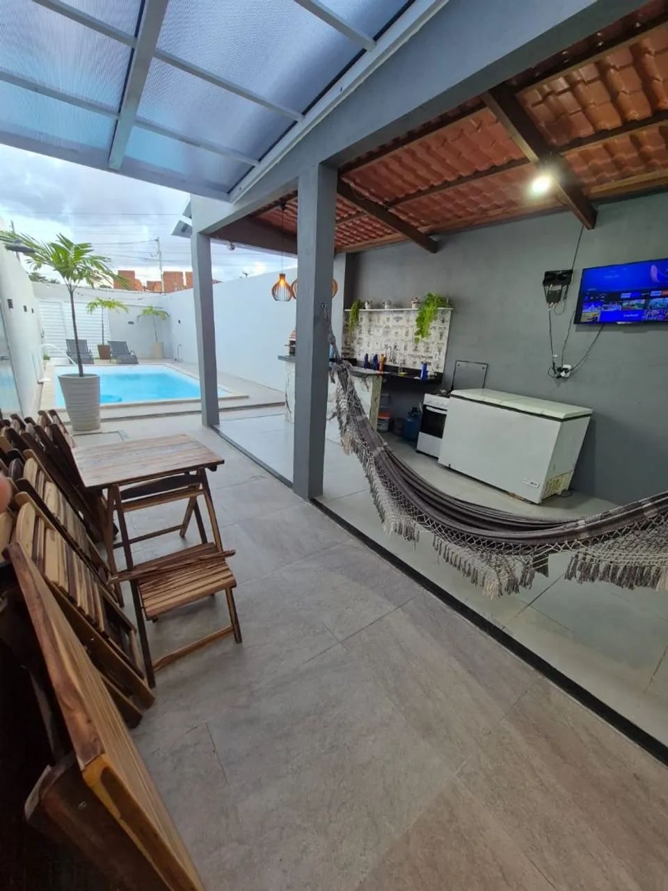 Casa de Piscina/Casa para lazer/ casa para festa finais de semana  - Foto 6