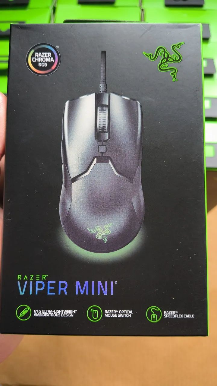 mouse Razer viper mini novo lacrado  - Foto 2