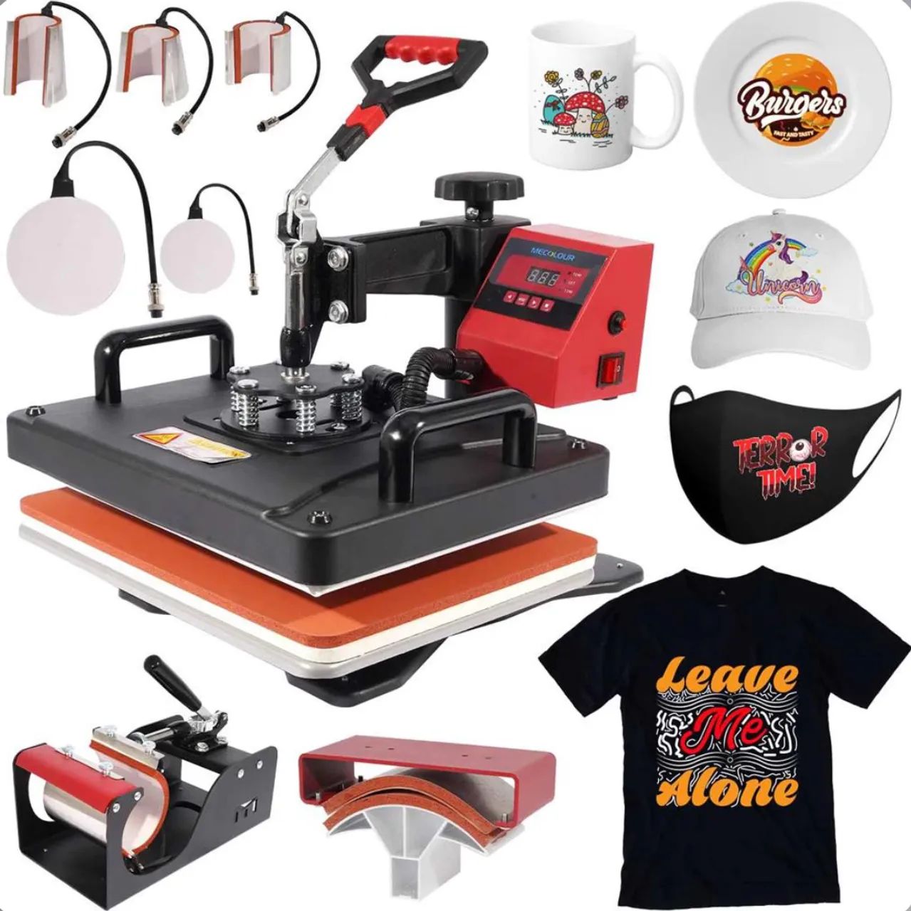 Prensa Mecolour 8 em 1