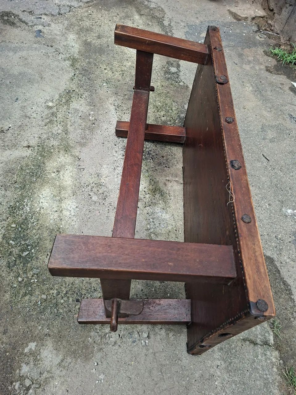 Mesa de centro antiguidade Madeira - Foto 2