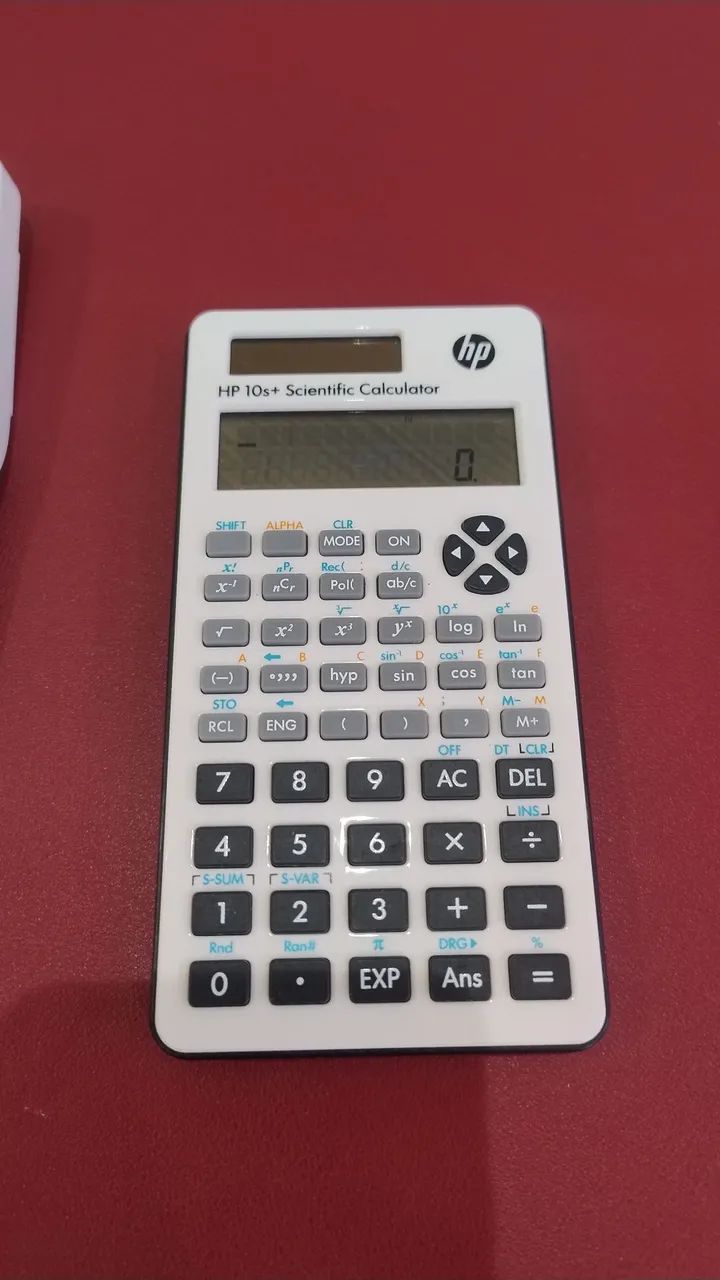 Calculadora Científica Hp 10s+ Branco