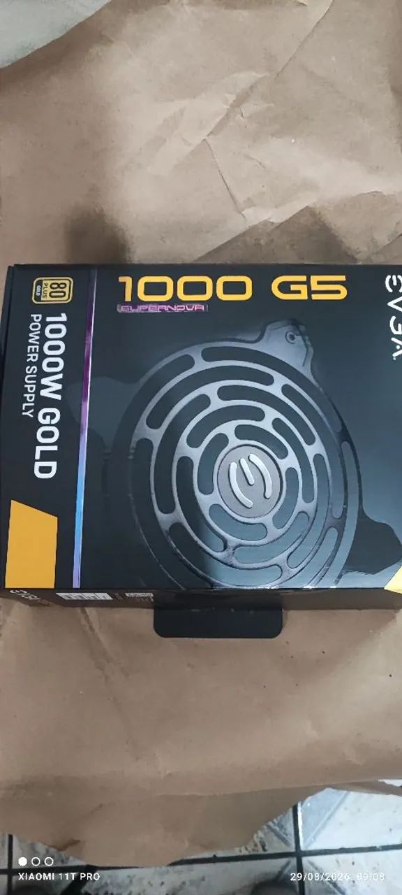 FONTE ATX EVGA 1000 W PLUS GOLD - Foto 2