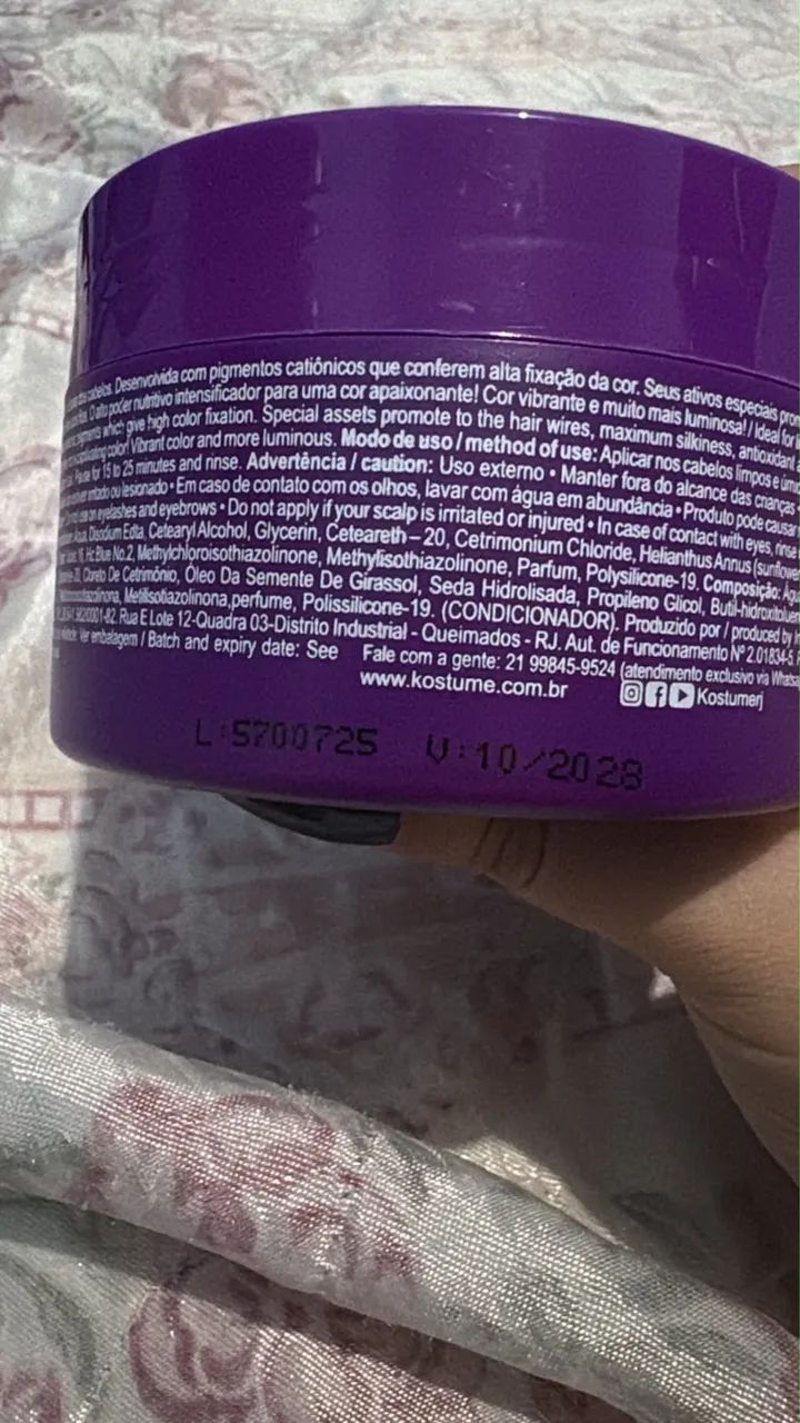 Kit de shampoo marsala - Foto 2
