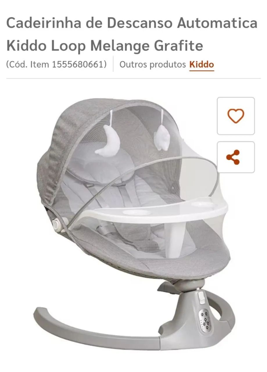Cadeirinha de descanso automático! - Foto 2