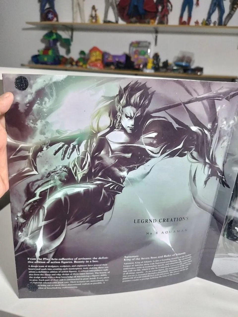 Boneco - play arts Aquaman  - Foto 3