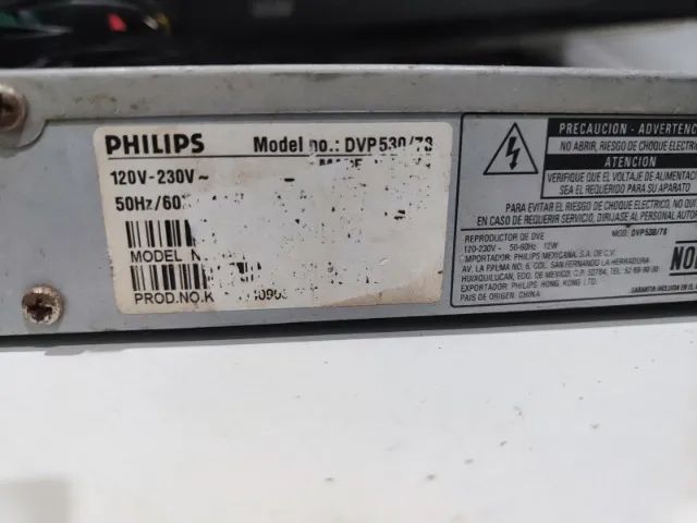 Aparelho de Dvd player  philips  model dvp 530  - Foto 3