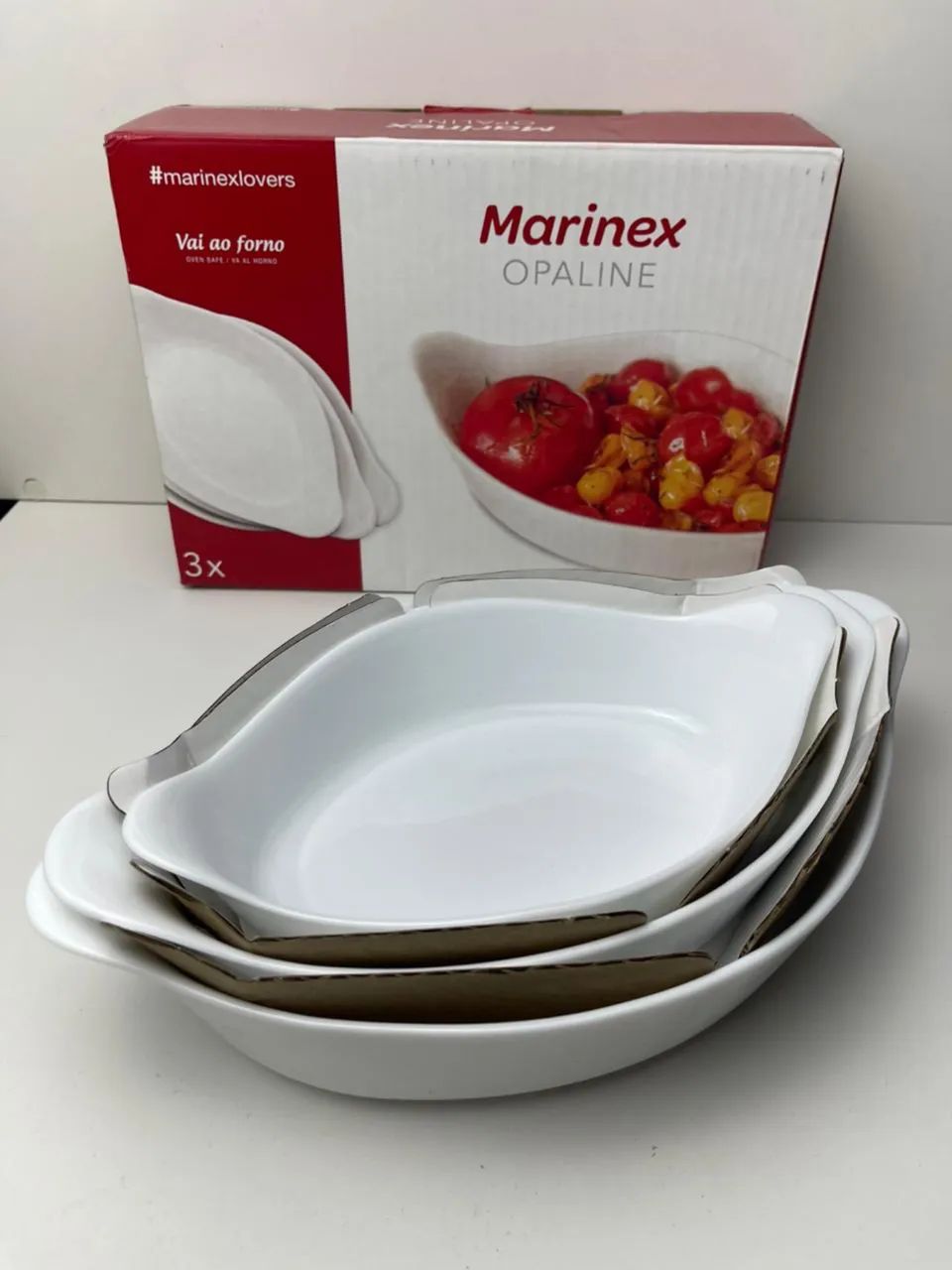 Assadeiras de porcelana NOVAS  - Foto 3