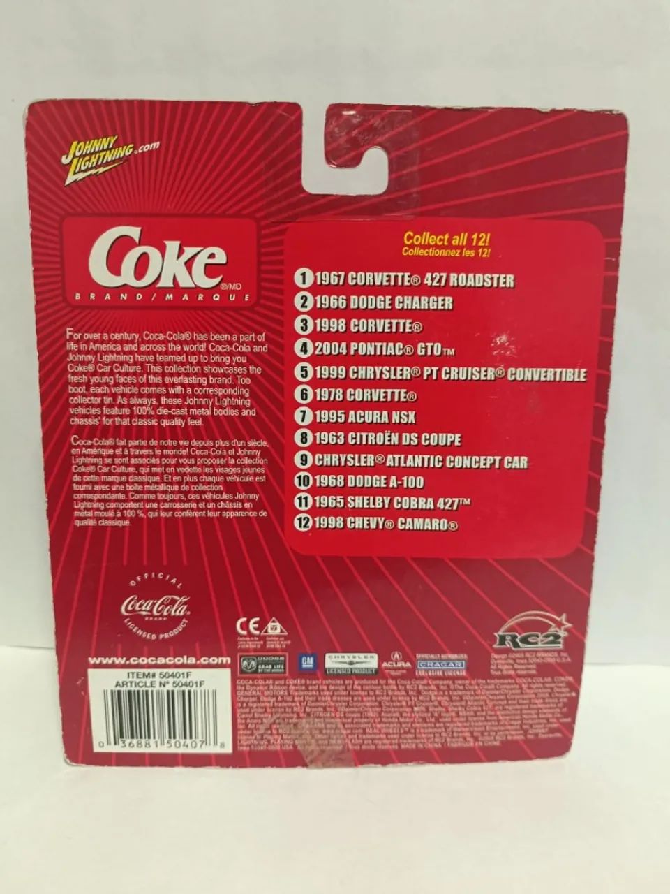 Jonny Lightning Coca-Cola 2004 Pontiac GTO - Foto 5