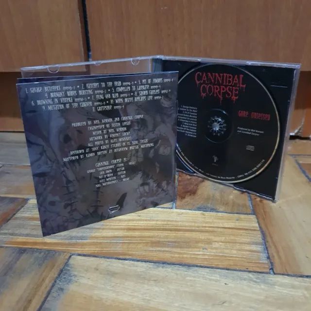 CD Cannibal Corpse - Gore Obscessed - Coleção