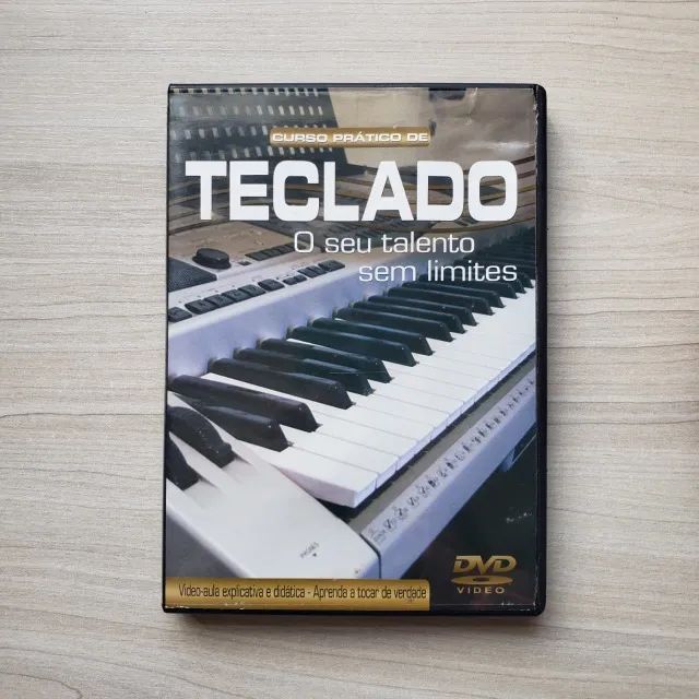 DVD Curso Prático de Teclado: O Seu Talento sem Limites