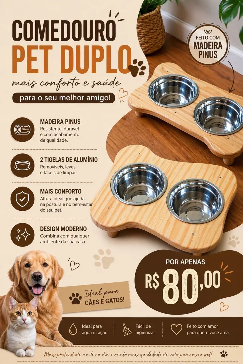 Comedouro pet