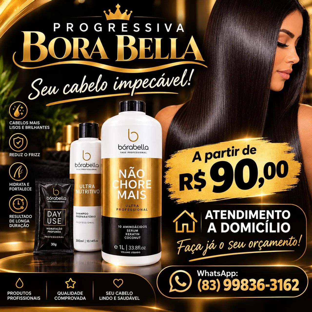 Progressiva e selagem a domicílio 