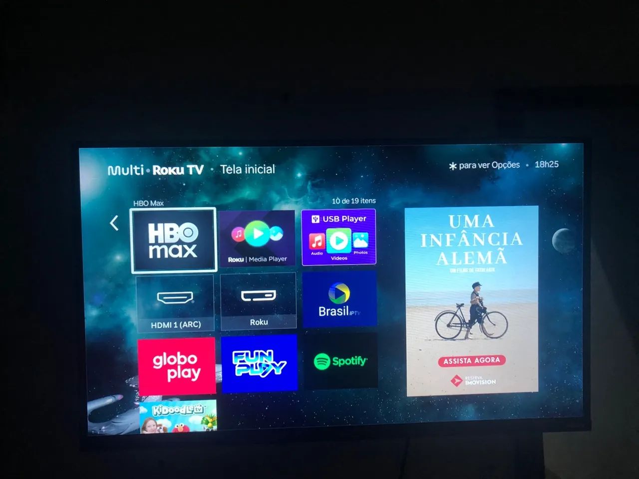 Vendo TV smart roku 32 polegadas - Foto 3