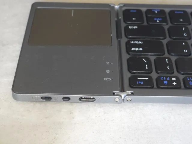 Mini teclado dobravel bluetooth - Foto 3