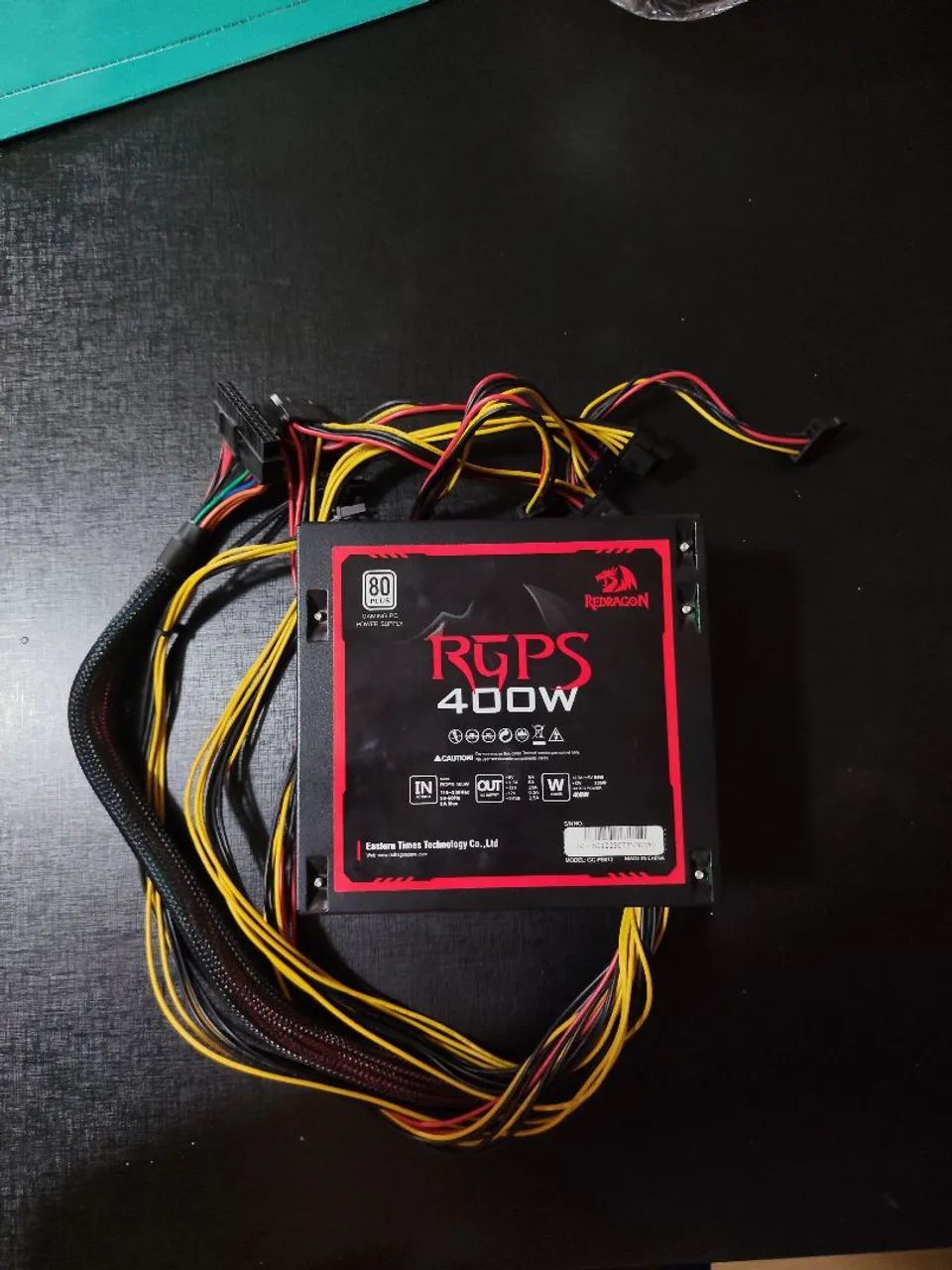 Fonte 400w Redragon 80 plus