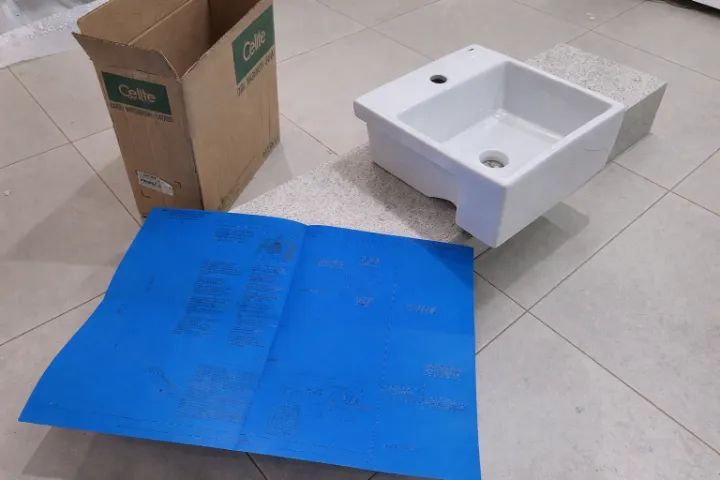 Bancada Granito Itaúnas com Cuba Celite Nova - Abaixo do Custo - Foto 5