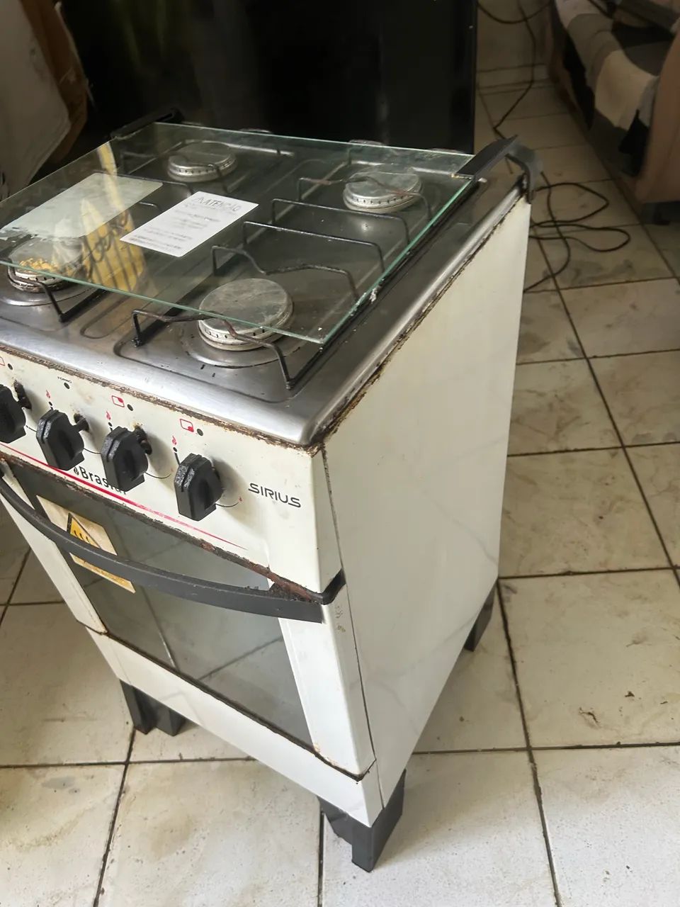 Fogão 4 bocas e forno (frete grátis) - Foto 3