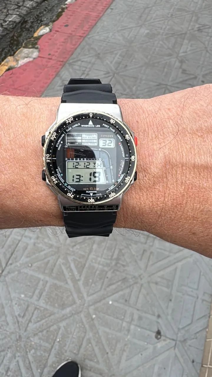 Citizen D120 Wind Surf Impecável - Foto 2