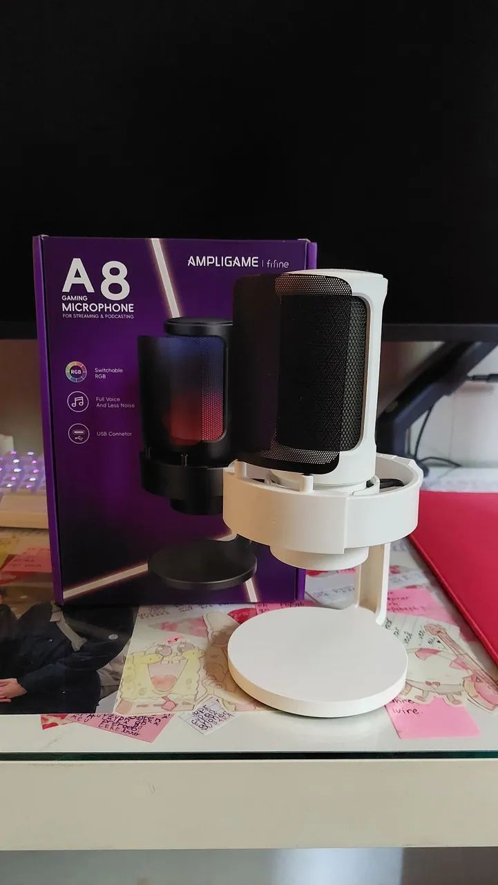 Microfone Fifine A8, Com Caixa - Foto 2