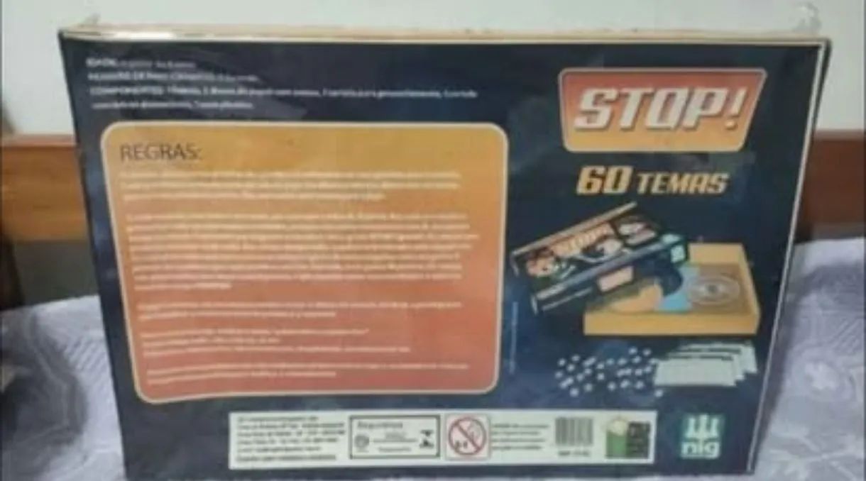 Jogo de tabuleiro de  stop novo educativo - Foto 2