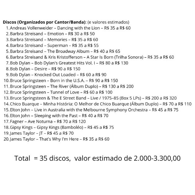 35 Discos de Vinil - Rock Clássico, MPB e Folk (Bruce Springsteen, Dylan, Neil Young) - Foto 4